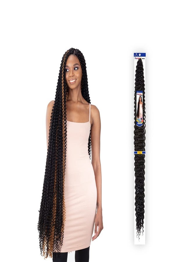 FreeTress Braids Freetress Water Wave Super Extra Long Braid 40" (1-PACK, 2) - Image 2